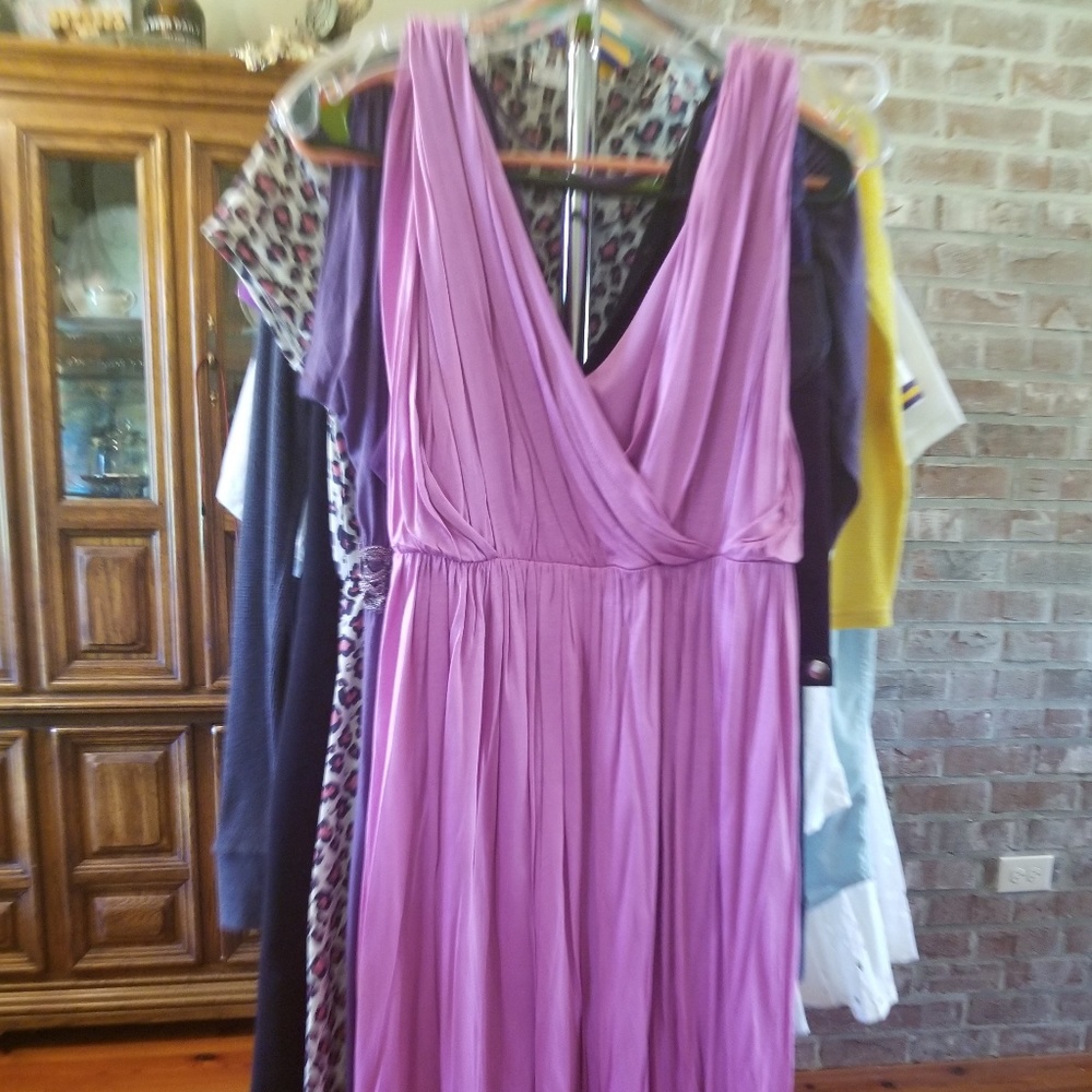 Ann Taylor Loft Lavender sleeveless sress